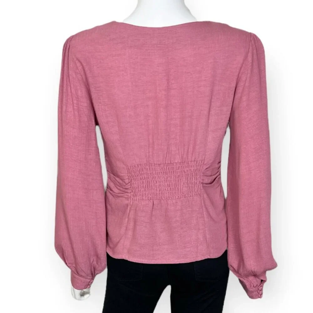 Free People Maise Top in Rose - NWT sz Small